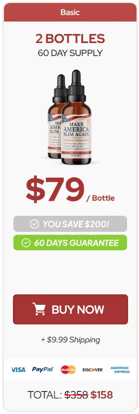 Buy Make America Slim Again 2 Bottle